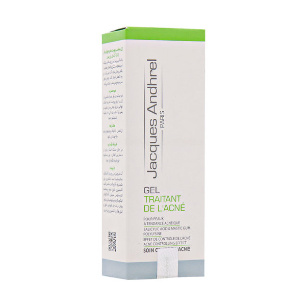  ژل مناسب پوست‌ های جوش دار ژاک آندرل پاریس 30 میلی لیتر