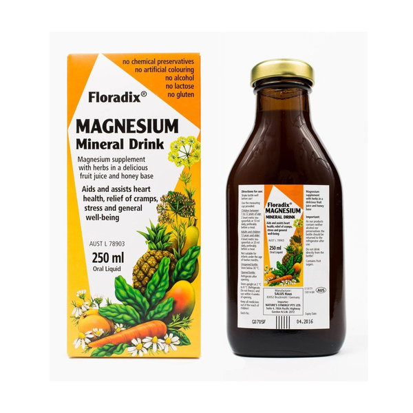  شربت منیزیم فلورادیکس 250 میلی لیتر