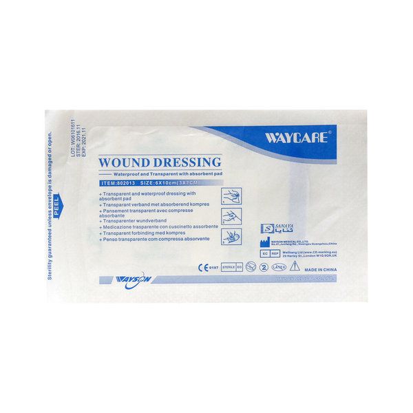  پانسمان ضد آب و شفاف، با پد جاذب وی گییر