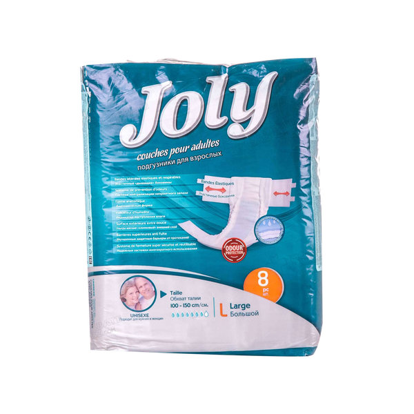  پوشینه چسبی بزرگسال جولی سایز بزرگ 8 عدد