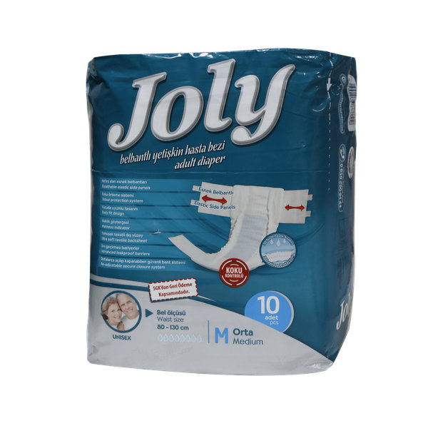  پوشینه چسبی بزرگسال جولی سایز متوسط 10 عدد