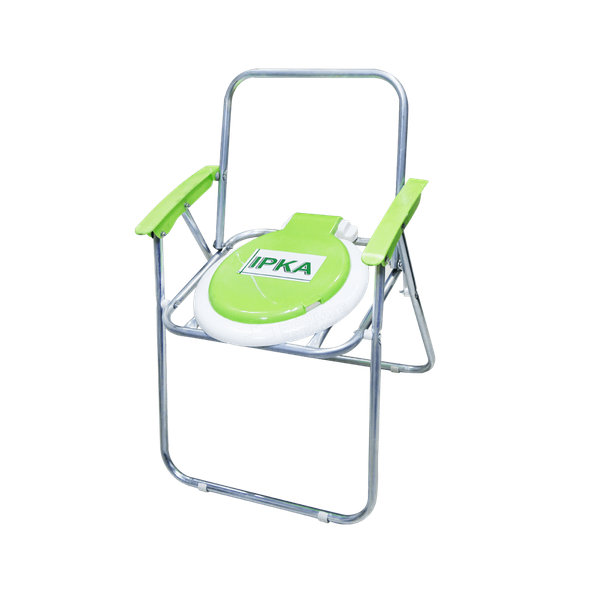  توالت فرنگی مبله تاشو آلومینیومی ایپکا بدون قیف