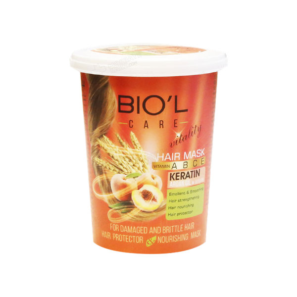  ماسک مو هلو و گندم بیول 500 میلی لیتر