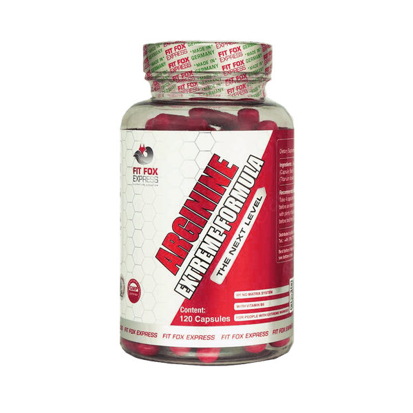  کپسول آرژنین اکستریم فیت فاکس 120 عدد