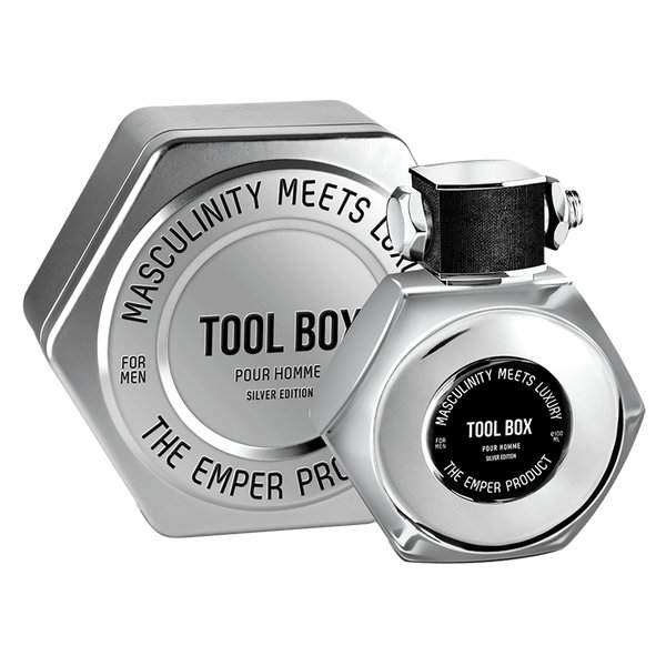  ادوتویلت مردانه امپر مدل Tool Box Silver Edition حجم ۱۰۰ میلی لیتر