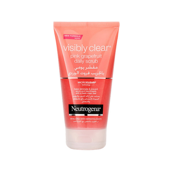  اسکراب روزانه گریپ فروت صورتی نوتروژینا ۱۵۰ میلی لیتر
