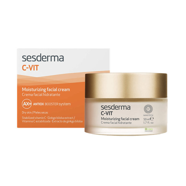  کرم مرطوب کننده صورت سی ویت سسدرما ۵۰ میلی لیتر