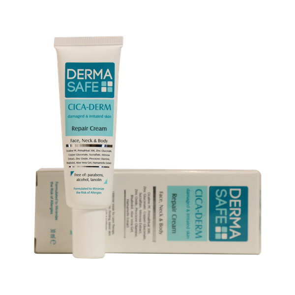  کرم بازسازی کننده پوست درماسیف مناسب پوست های آسیب دیده و تحریک شده ۳۰ میلی لیتر