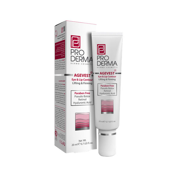  کرم ضد چروک دور چشم و دور لب پرودرما ۲۰ میلی لیتر