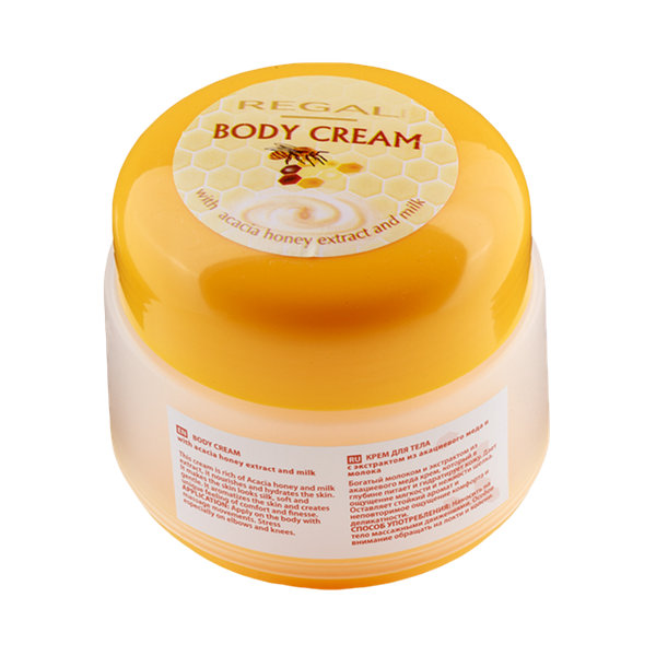  کرم بدن حاوی عصاره عسل و شیر رگال هانی ۱۴۵ میلی لیتر