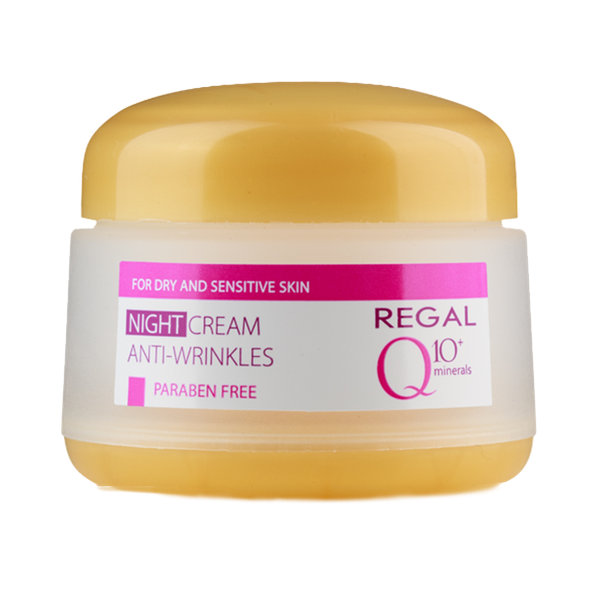 کرم ضد چروک شب کیوتن رگال مناسب پوست های خشک و حساس ۵۰ میلی لیتر