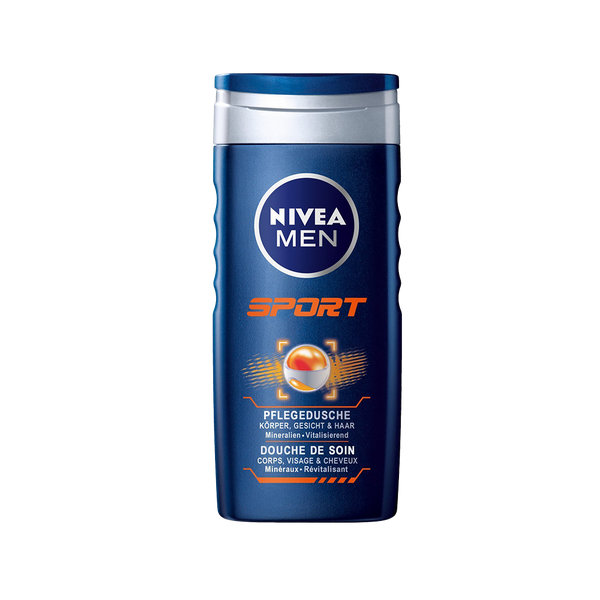  شامپو سر و بدن نیوآ مدل اسپرت مخصوص آقایان ۲۵۰ میلی لیتر