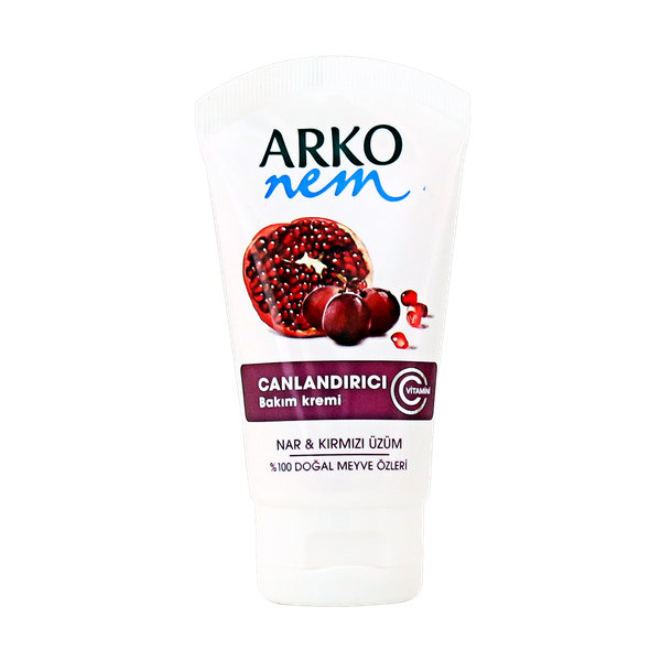  کرم مرطوب کننده انار و انگور قرمز آرکو نم ۷۵ میلی لیتر