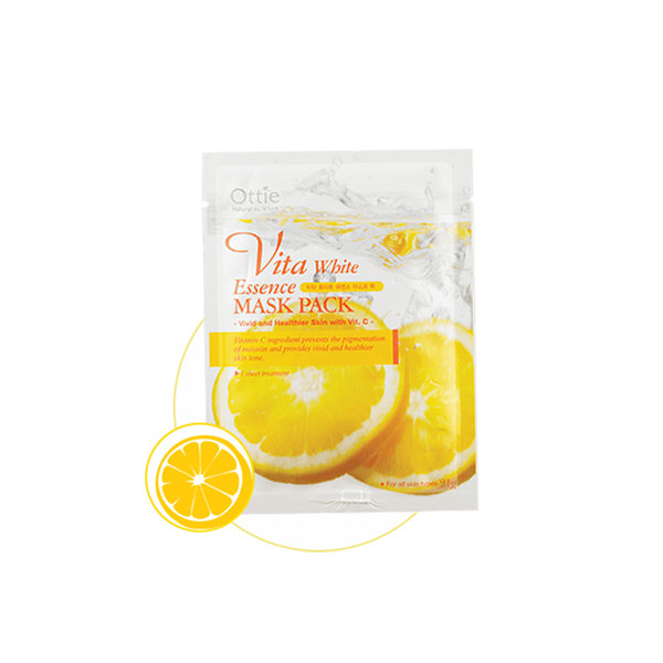  ماسک نقابی ویتا وایت اوتی حاوی عصاره لیمو
