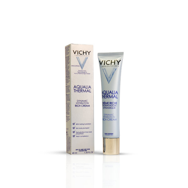  کرم مرطوب کننده ریچ آکوالیا ترمال ویشی مناسب پوست های خشک و خیلی خشک ۴۰ میلی لیتر