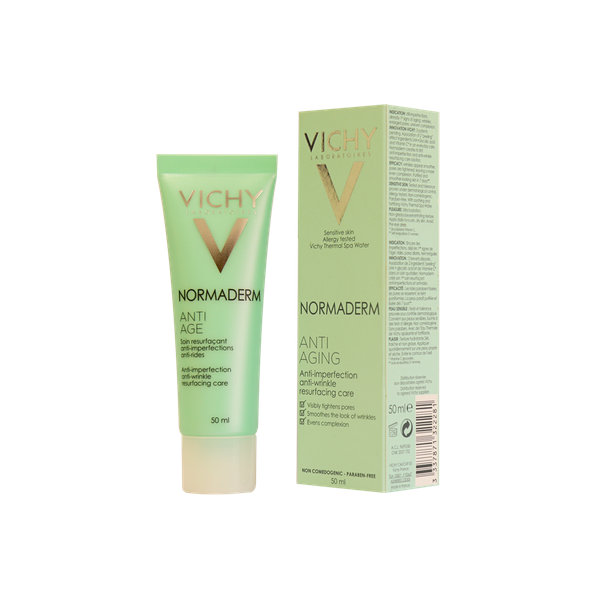  کرم ضد چروک نورمادرم ویشی مناسب پوست های چرب و دارای آکنه ۵۰ میلی لیتر