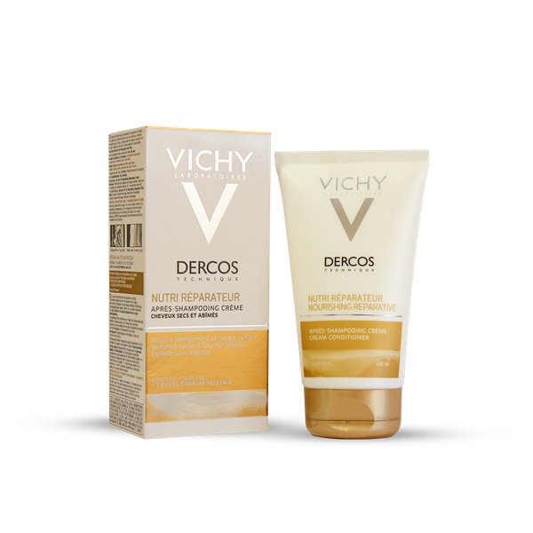  نرم کننده کرمی ویشی مناسب مو های خشک و آسیب دیده ۱۵۰ میلی لیتر