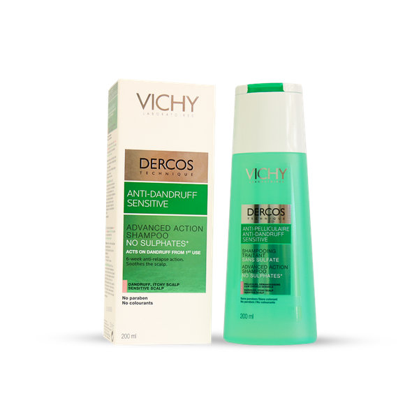  شامپو ضد شوره ویشی مناسب پوست سر حساس ۲۰۰ میلی لیتر