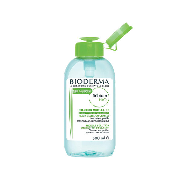  محلول سبیوم H2O بایودرما مناسب پوست های مختلط و چرب