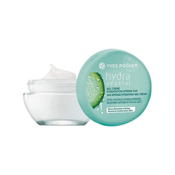  ژل کرم مرطوب کننده ۲۴ ساعته هیدراوژتال ایوروشه مناسب پوست های معمولی و مختلط ۵۰ میلی لیتر