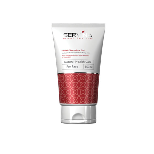  ژل شستشوی صورت سروینا مخصوص پوست های معمولی و خشک ۱۵۰ میلی لیتر
