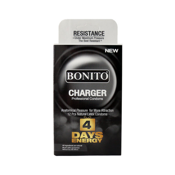  کاندوم ساده بونیتو مدل شارژر ۱۲ عددی