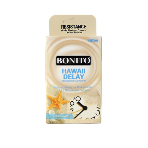  کاندوم ساده بونیتو مدل هاوایی ۱۲ عددی