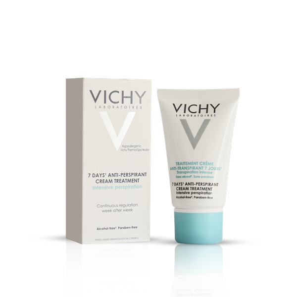  کرم ضد تعریق ۷ روزه ویشی مناسب انواع پوست ۳۰ میلی لیتر