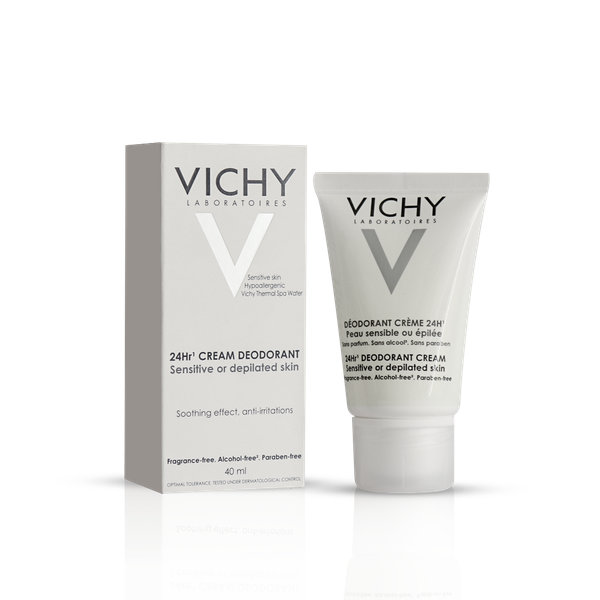  کرم ضد تعریق ۲۴ ساعته ویشی مناسب انواع پوست ۴۰ میلی لیتر