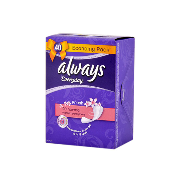  پد روزانه معطر نرمال آلویز ۴۰ عددی