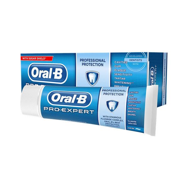  خمیر دندان محافظت کننده حرفه ای اورال بی سری پرو اکسپرت ۷۵ میلی لیتر