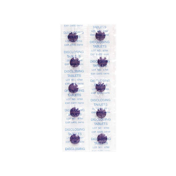  قرص تشخیص پلاک دندان تپه ۱۰ عددی