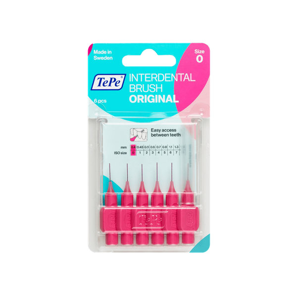  مسواک بین دندانی سایز ۰ اورجینال تپه ۶ عددی