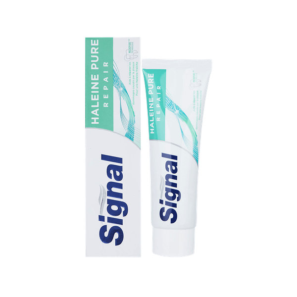  خمیر دندان خوشبو کننده دهان سیگنال مدل Haleine Pure Repair حجم ۷۵ میلی لیتر