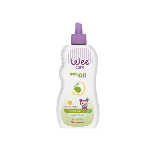  روغن بچه وی کر حاوی روغن زیتون مناسب پوست های خشک و حساس ۲۰۰ میلی لیتر