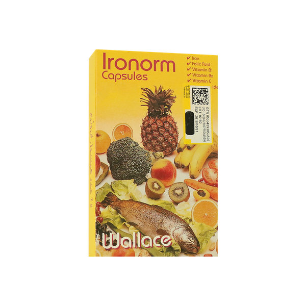  کپسول آیرونورم والاس ۲۵ عددی