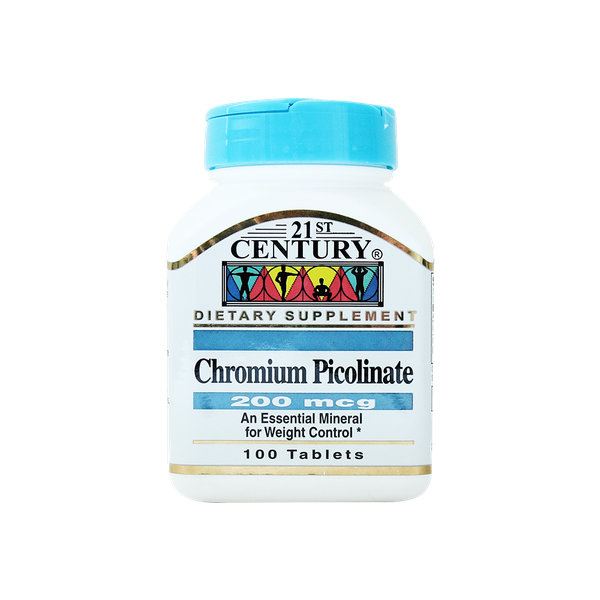  قرص کرومیوم پیکولینات ۲۱ سنتری ۱۰۰ عددی