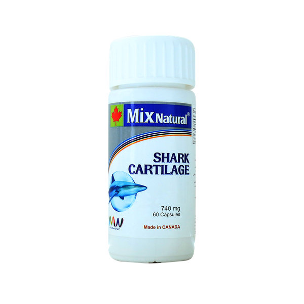  کپسول غضروف کوسه ماهی میکس نچرال ۶۰ عددی