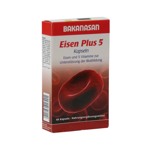  کپسول آیزن پلاس ۵ باکاناسان ۴۸ عددی