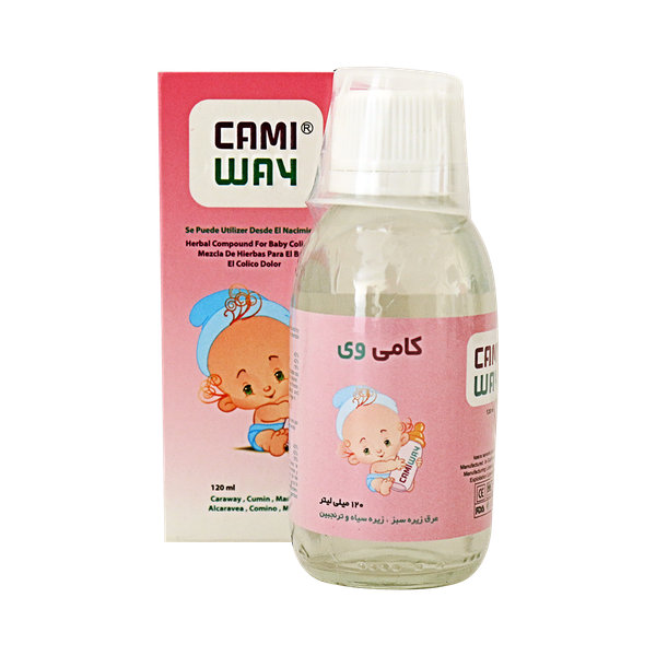  محلول گیاهی کامی وی کسری سرشت پارس ۱۲۰ میلی لیتر