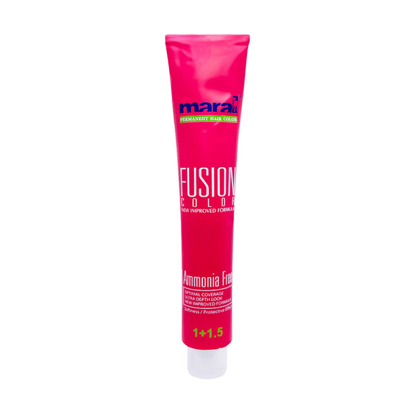  رنگ مو بدون آمونیاک فیوژن کالر مارال سری Shine And Intensive Natural حجم 100 میلی لیتر