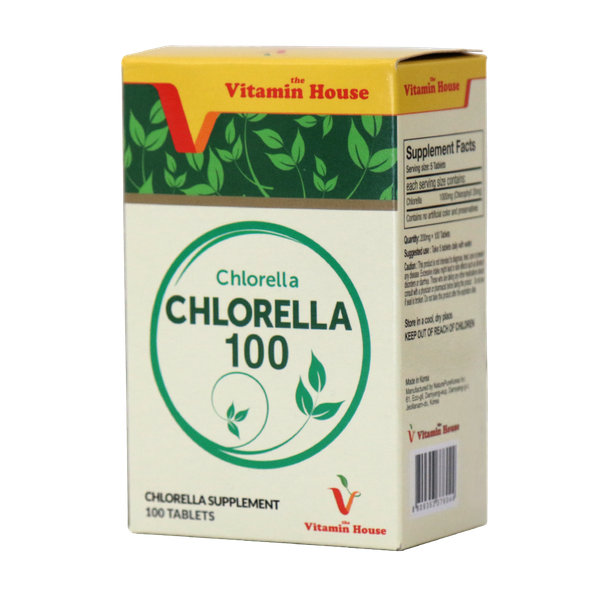  قرص کلرلا ۱۰۰ ویتامین هاوس ۱۰۰ عددی