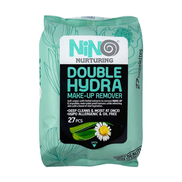  دستمال مرطوب آرایش پاک کن و روشن کننده پوست نینو 27 عدد