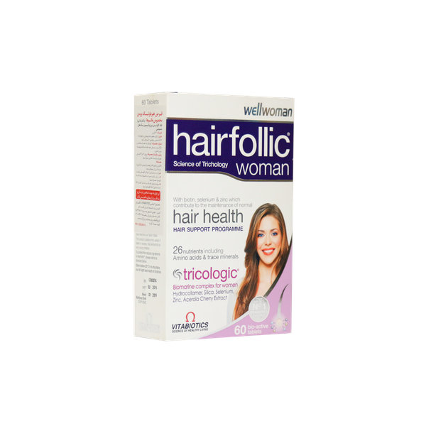  قرص هیرفولیک ومن ویتابیوتیکس مخصوص بانوان ۶۰ عددی