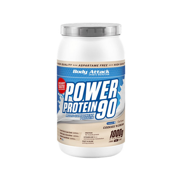  پودر پاور پروتئین ۹۰ بادی اتک 1 کیلوگرم
