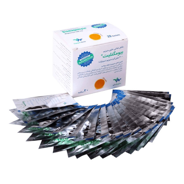  ساشه منیزیم بیومگنلیت ساج پاد دارو ۲۰ عددی
