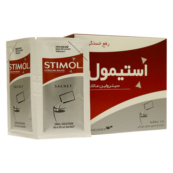  ساشه استیمول سیترولین مالات بیوکودکس ۱۸ عدد