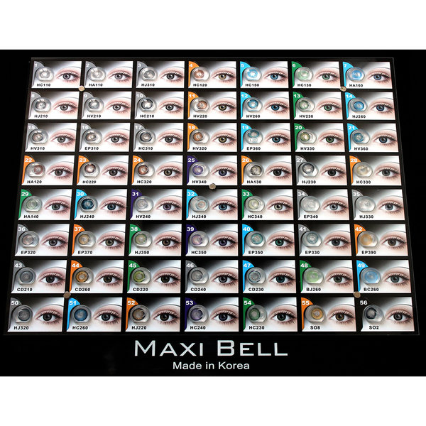  لنز رنگی شماره ۱۶ مکسی بل کد EP310