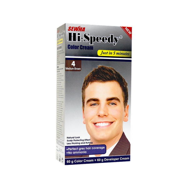  کیت رنگ موی فوری آقایان های اسپیدی ۱۲۰ گرم