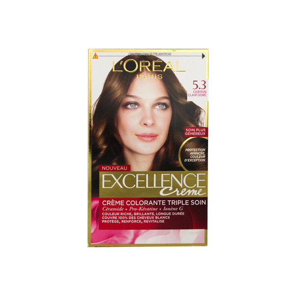  کیت رنگ مو لورآل شماره ۵٫۳ سری اکسلنس